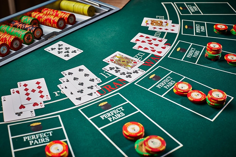 Blackjack trò chơi live casino cổ điển