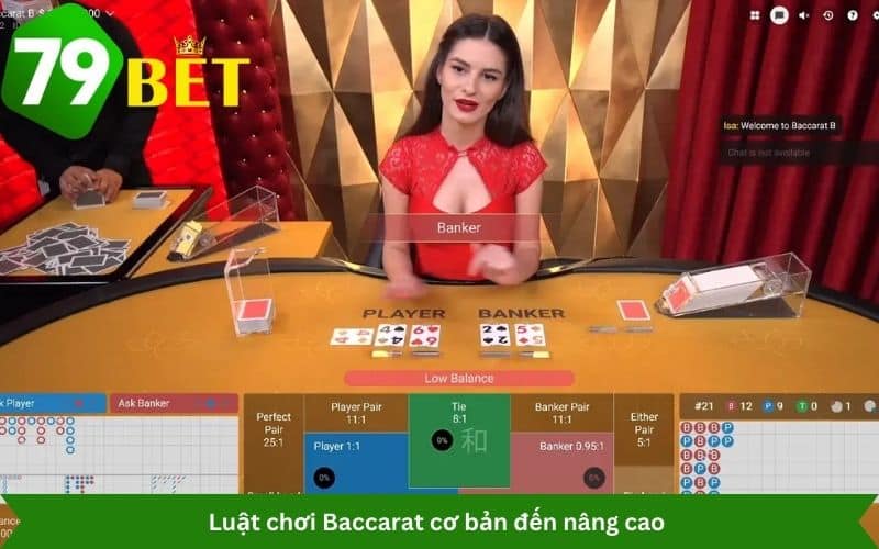 Luật chơi Baccarat cơ bản đến nâng cao 